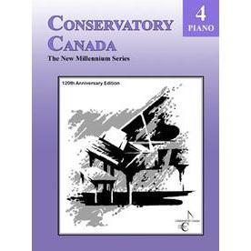 Conservatory Canada The New Millennium Series Grade 4 Piano Book-Music World Academy