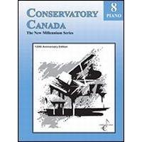 Conservatory Canada The New Millennium Series Grade 8 Piano Book-Music World Academy
