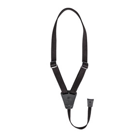 D'Addario 19UKE00 Eco-Comfort Ukulele Strap-Black-Music World Academy