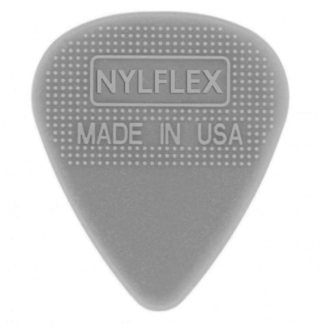 D'Addario 1NFX4-10 Medium Nylon 75mm Picks 10-Pack-Music World Academy