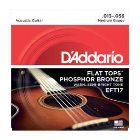 D'Addario EFT17 Flat Tops Acoustic Guitar Strings Medium 13-56-Music World Academy