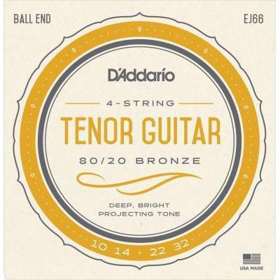 D'Addario EJ66 80/20 Bronze Tenor Guitar Strings 10-32-Music World Academy