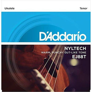 D'Addario EJ88T Nyltech Natural Nylon Tenor Ukulele Strings-Music World Academy