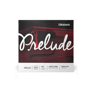 D'Addario J1010 Prelude Cello 4/4 Scale Medium Tension-Music World Academy