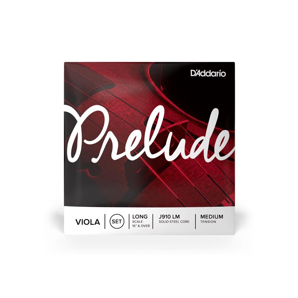 D'Addario J910-LM Prelude Viola Strings 4/4 Scale-Medium Tension-Music World Academy
