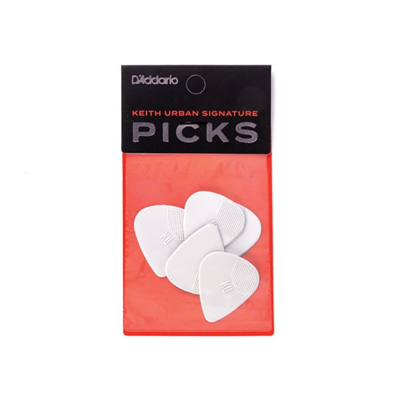 D'Addario Keith Urban Bone Signature Picks-Medium 5-Pack-Music World Academy