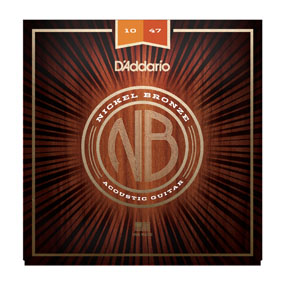D'Addario NB1047 Nickel Bronze Acoustic Guitar Strings Extra Light 10-47-Music World Academy