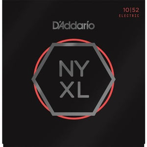 D'Addario NYXL1052 NYXL Electric Guitar Strings Light/Heavy Bottom 10-52-Music World Academy