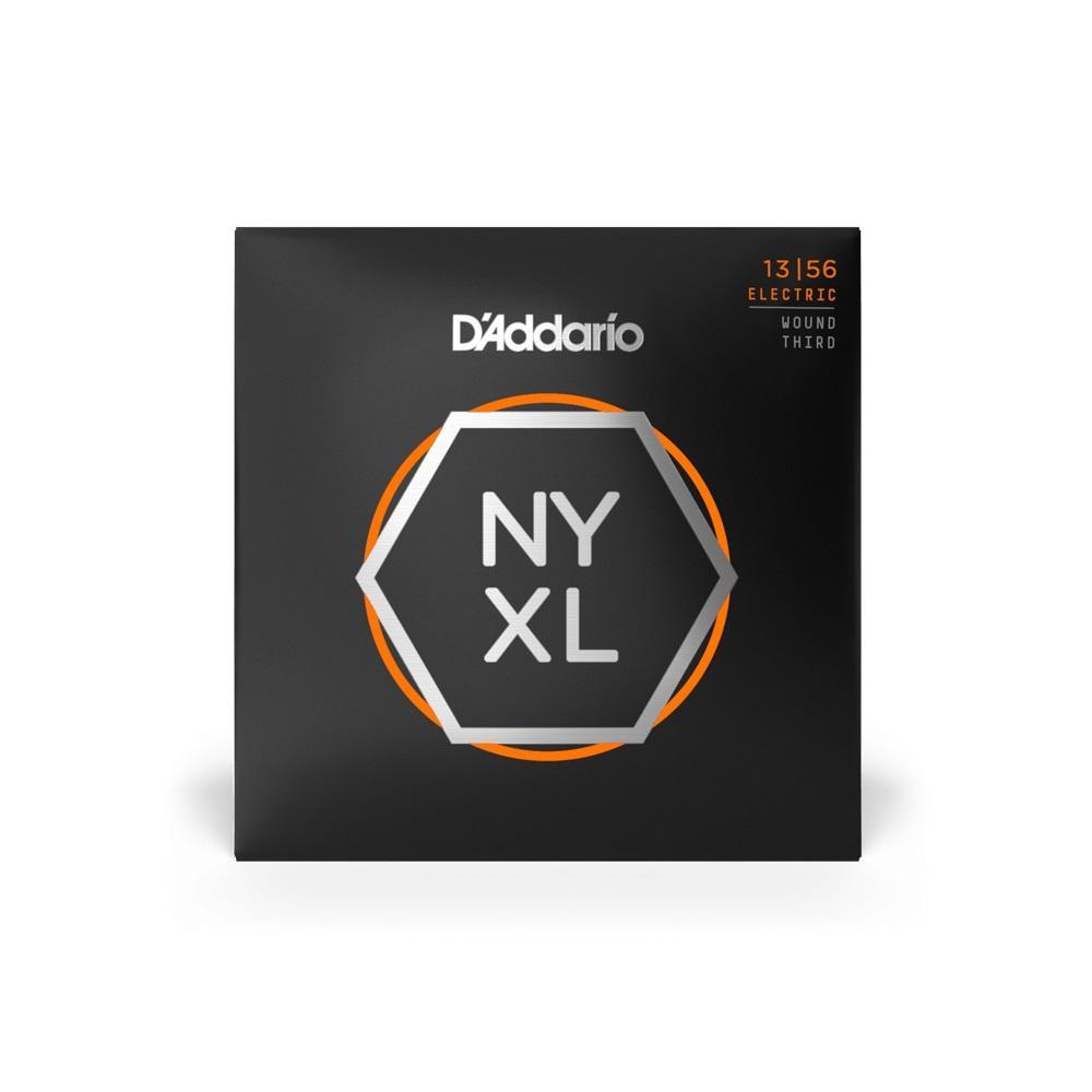 D'Addario NYXL1356W NYXL Electric Guitar Strings Medium/Wound 3rd 13-56-Music World Academy