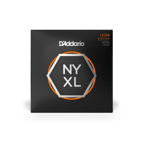 D'Addario NYXL1356W NYXL Electric Guitar Strings Medium/Wound 3rd 13-56-Music World Academy
