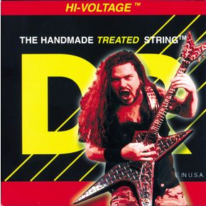 DR DBG-10 Dimebag Hi-Voltage Treated Electric Guitar Strings 10-46-Music World Academy
