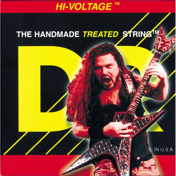 DR DBG-9 Dimebag Hi-Voltage Treated Electric Guitar Strings 9-42-Music World Academy
