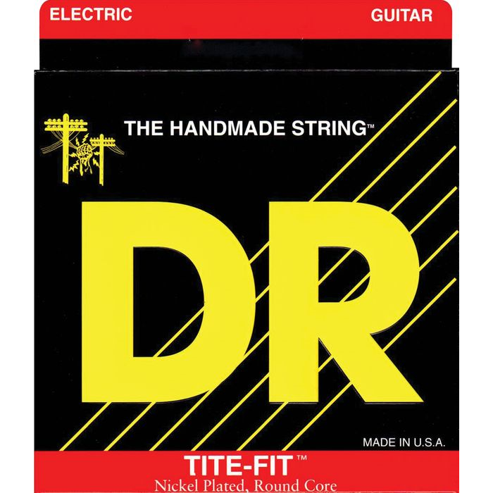DR LT-9 Tite-Fit Nickel Plated Round Core Electric Guitar Strings 9-42-Music World Academy