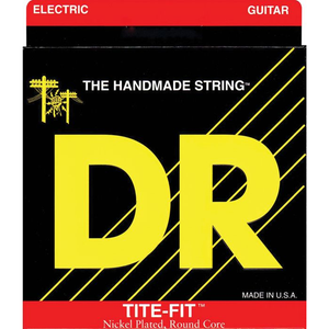 DR MEH-13 Tite-Fit Nickel Plated Round Core Electric Guitar Strings 13-56-Music World Academy