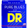 DR PB-45 Pure Blues Quantum-Nickel Round Core Bass Strings 45-105-Music World Academy