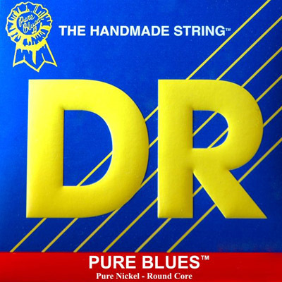 DR PHR-9 Pure Blues Pure Nickel Electric Guitar Strings 9-42-Music World Academy
