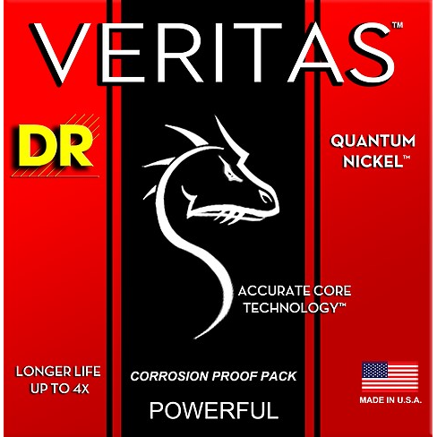 DR VTE-9 Veritas Coated Quantum Nickel Electric Guitar Strings 9-42-Music World Academy