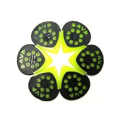 Dava D6924 Nylon Control Grip Tips Picks 6-Pack-Music World Academy