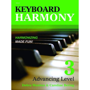 Debra Wanless DW001 Keyboard Harmony Advancing Level 3-Music World Academy