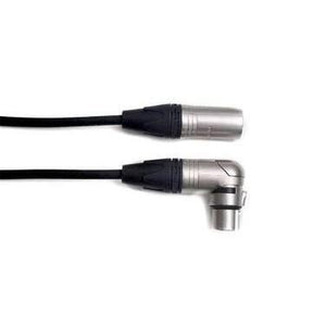 Digiflex NFRXX-25 Microphone Cable XLR Male-XLR Female Right Angled 25ft-Music World Academy
