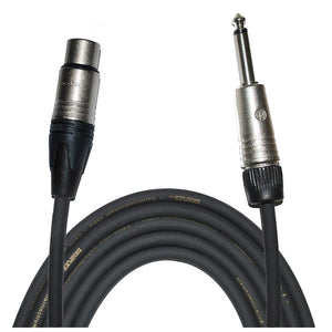 Digiflex NXFP-10 Microphone Cable XLR Female-1/4" Male 10ft-Music World Academy