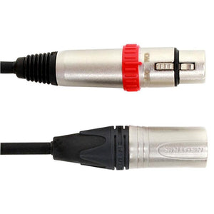 Digiflex NXX-SWITCH-25 Microphone Cable XLR Male-XLR Female with Switch 25ft-Music World Academy