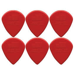 Dunlop 47P3N Players Pack Jazz III Picks 6-Pack Red-Music World Academy