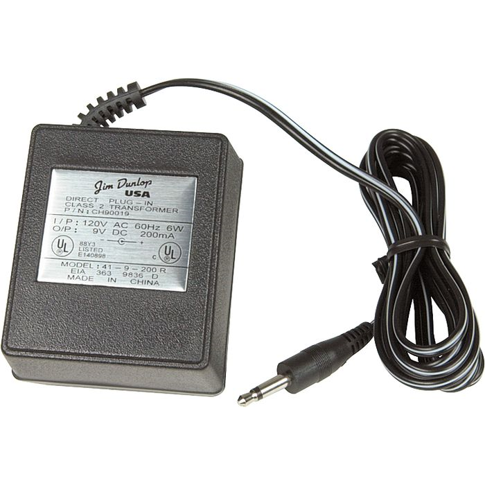 Dunlop ECB002 AC 9-Volt Adapter Pre 1992-Music World Academy
