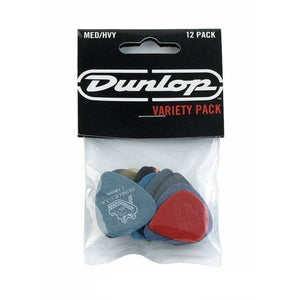 Dunlop PVP102 Guitar Pick Variety Pack Medium/Heavy 12-Pack-Music World Academy
