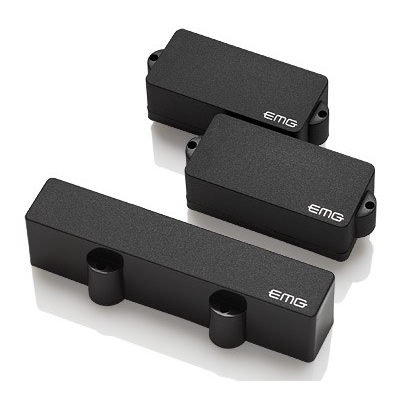 EMG PJ Bass Pickup Set-Black-Music World Academy