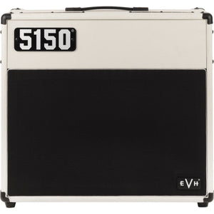 EVH 5150 Iconic Series Tube Electric Guitar Amp Combo with 12" Speaker-40 Watts-Ivory-Music World Academy
