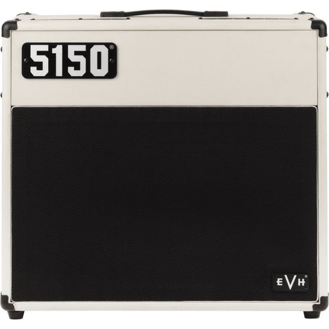 EVH 5150 Iconic Series Tube Electric Guitar Amp Combo with 12" Speaker-40 Watts-Ivory-Music World Academy