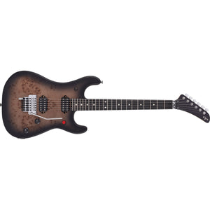 EVH 5150 Series Deluxe Poplar Burl Electric Guitar-Black Burst-Music World Academy
