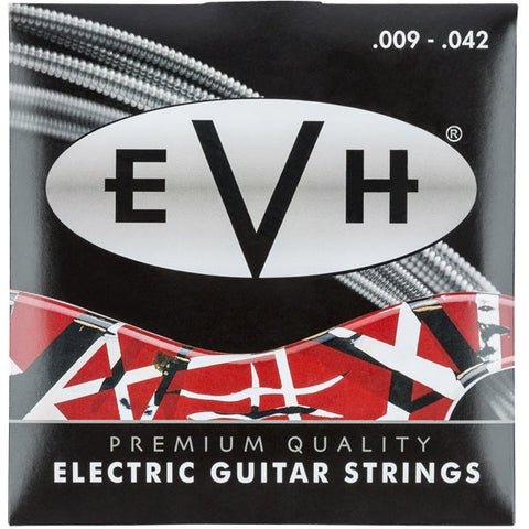 EVH Nickel Plated Steel Electric Guitar Strings 9-42-Music World Academy