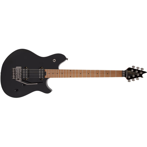 EVH Wolfgang Standard Electric Guitar with Baked Maple Fingerboard-Gloss Black-Music World Academy