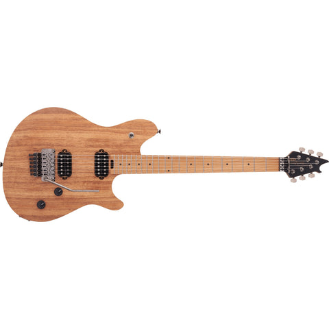 EVH Wolfgang Standard Exotic Koa Electric Guitar with Baked Maple Fingerboard-Natural-Music World Academy