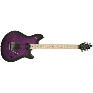 EVH Wolfgang WG Standard Electric Guitar MN Transparent Purple Burst (Discontinued)-Music World Academy