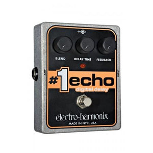 Electro-Harmonix #1 ECHO Digital Delay Pedal with Power Supply-Music World Academy