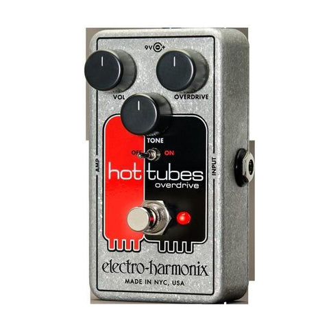 Electro-Harmonix Hot Tubes Nano Overdrive Pedal-Music World Academy