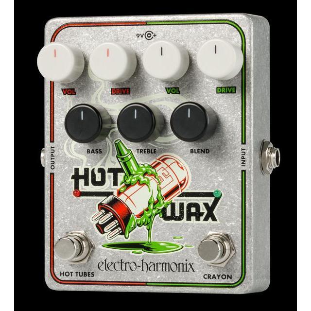 Electro-Harmonix Hot Wax Dual Overdrive Pedal-Music World Academy