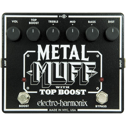 Electro-Harmonix Metal Muff with Top Boost-Music World Academy