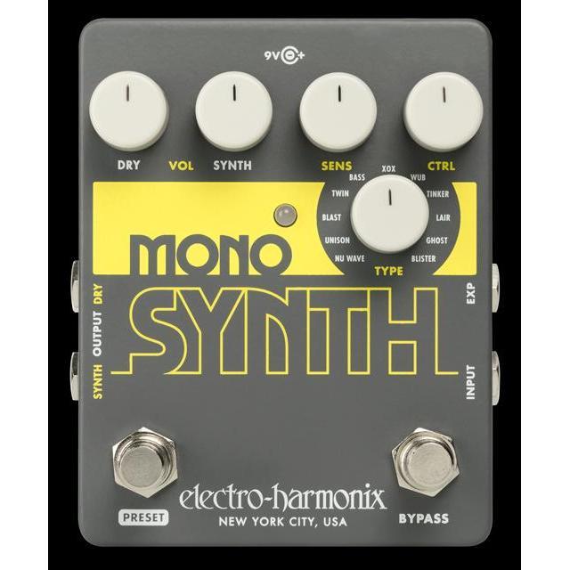 Electro-Harmonix Mono Synth Guitar Pedal-Music World Academy