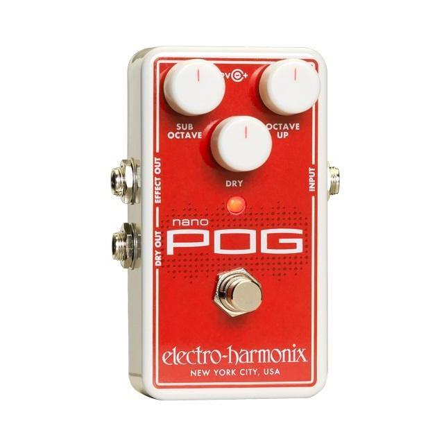 Electro-Harmonix Nano Pog Polyphonic Octave Generator Pedal-Music World Academy