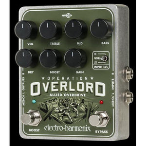 Electro-Harmonix Operation Overlord Overdrive Pedal-Music World Academy