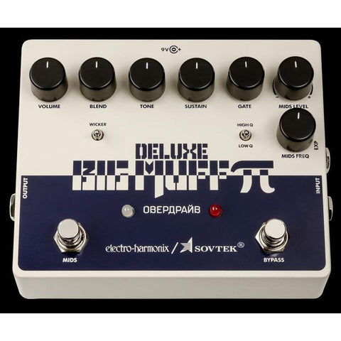 Electro-Harmonix SOVTEK DELUXE BIG MUFF PI Pedal-Music World Academy