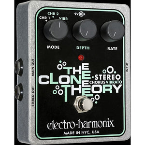 Electro-Harmonix Stereo Clone Theory Guitar Pedal-Music World Academy
