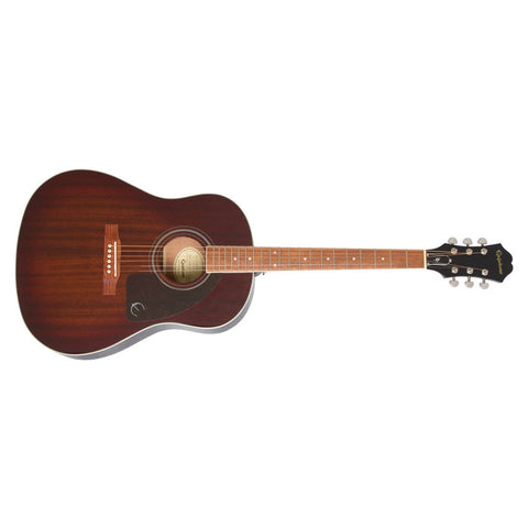 Epiphone AJ-220S Jumbo Acoustic Guitar-Mahogany Burst (Discontinued)-Music World Academy