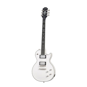 Epiphone EIJCLYBWNH Jerry Cantrell Les Paul Custom Prophecy Electric Guitar with Hardshell Case-White-Music World Academy