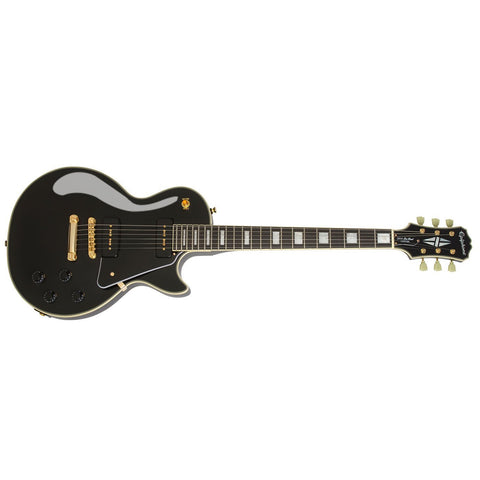 Epiphone ELB55EBGH 1955 Les Paul Custom Limited Edition Electric Guitar with Hardshell Case-Ebony (Discontinued)-Music World Academy