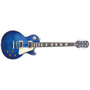 Epiphone ELPROTLNH Les Paul Standard Pro Electric Guitar-Translucent Blue (Discontinued)-Music World Academy